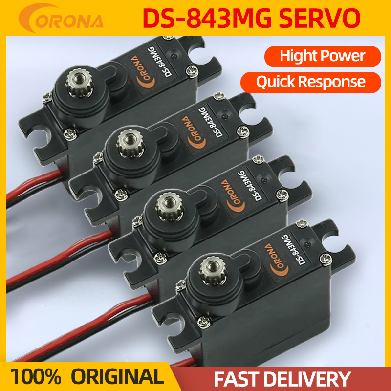 4 шт. Corona DS843MG цифровой  – обзор и цена Brushless Motor Thrust Test Stand